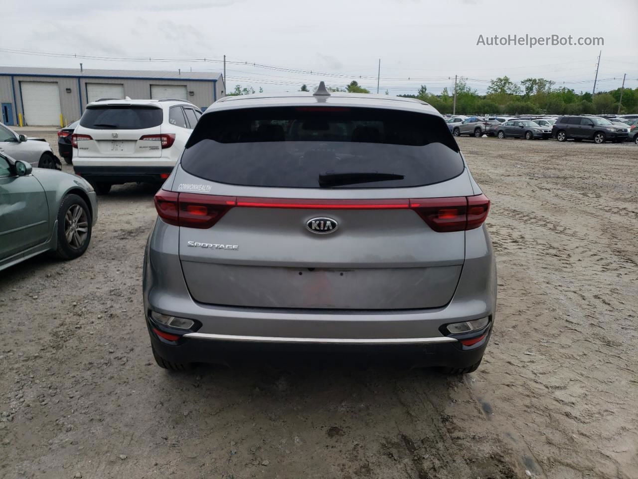 2020 Kia Sportage Lx Серый vin: KNDPMCAC9L7828721