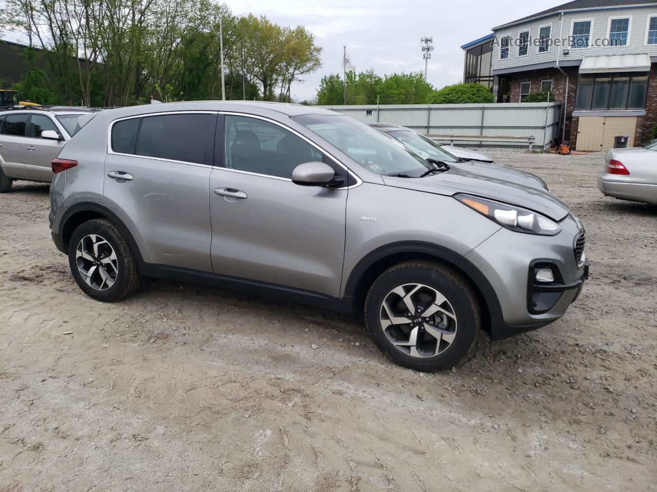 2020 Kia Sportage Lx Серый vin: KNDPMCAC9L7828721