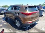 2017 Kia Sportage Lx Brown vin: KNDPMCACXH7086403