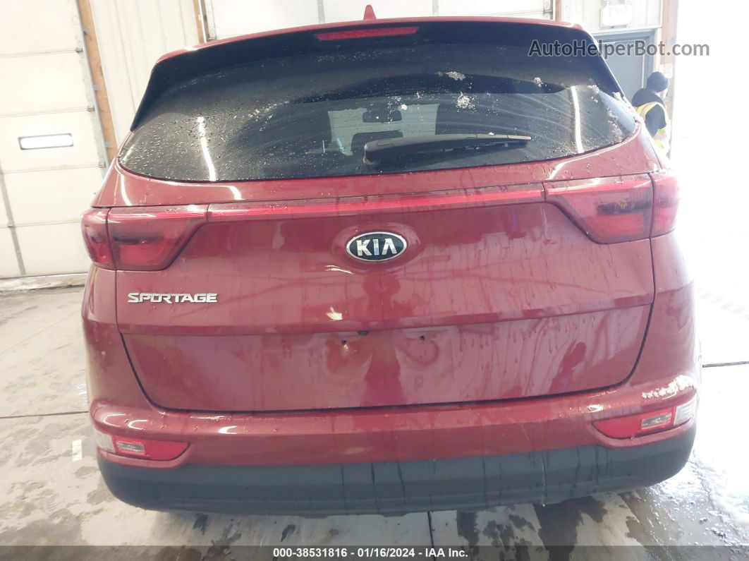 2017 Kia Sportage Lx Red vin: KNDPMCACXH7120386