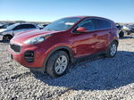 2017 Kia Sportage Lx Red vin: KNDPMCACXH7121182