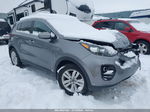 2017 Kia Sportage Lx Gray vin: KNDPMCACXH7121814