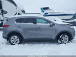 2017 Kia Sportage Lx Gray vin: KNDPMCACXH7121814