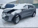 2017 Kia Sportage Lx Gray vin: KNDPMCACXH7121814