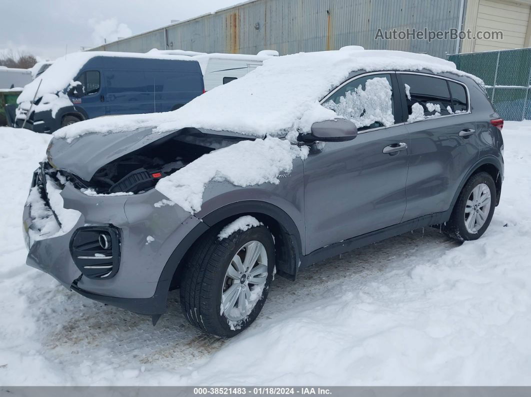 2017 Kia Sportage Lx Серый vin: KNDPMCACXH7121814