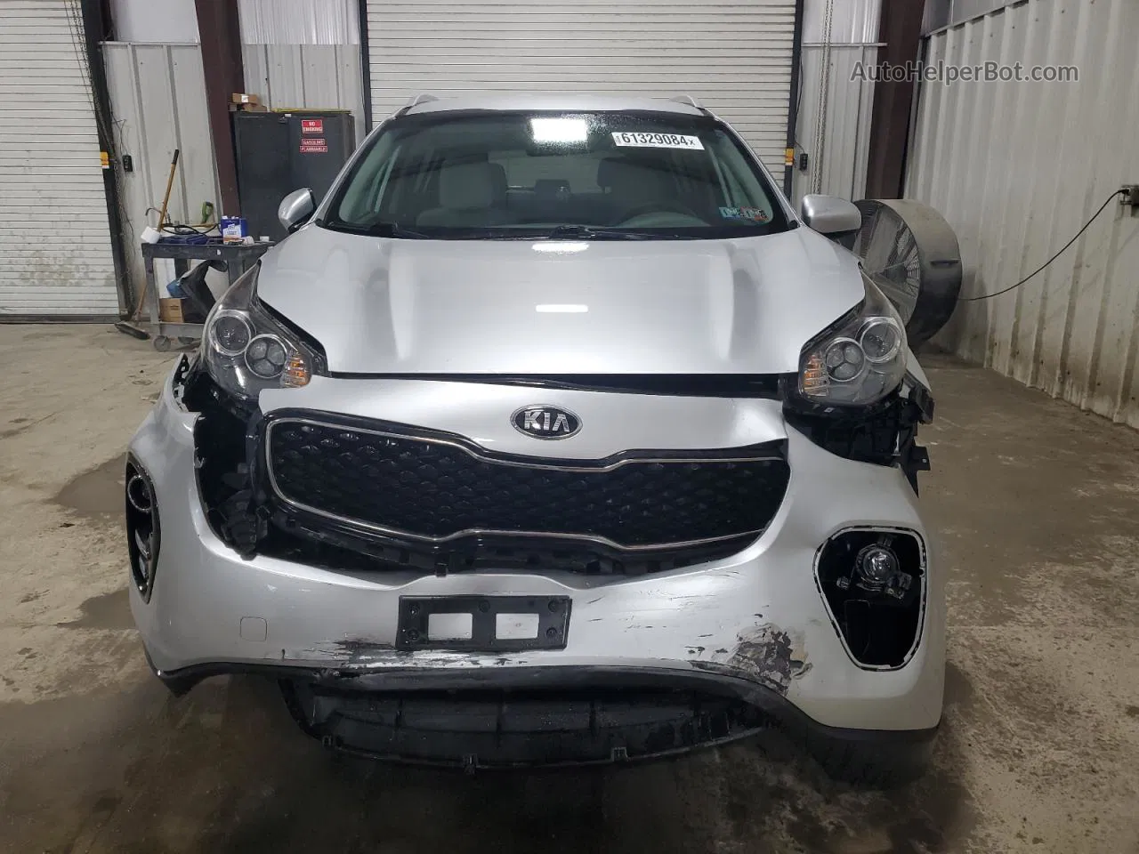 2017 Kia Sportage Lx Silver vin: KNDPMCACXH7180023