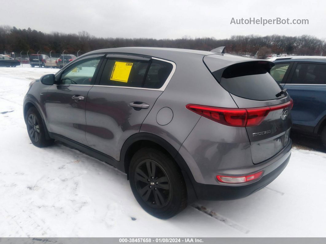 2017 Kia Sportage Lx Silver vin: KNDPMCACXH7224473