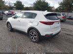 2020 Kia Sportage Lx White vin: KNDPMCACXL7655338