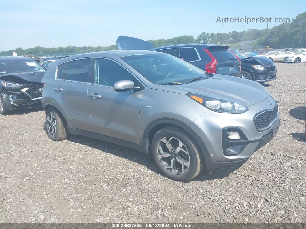 2020 Kia Sportage Lx Gray vin: KNDPMCACXL7673841