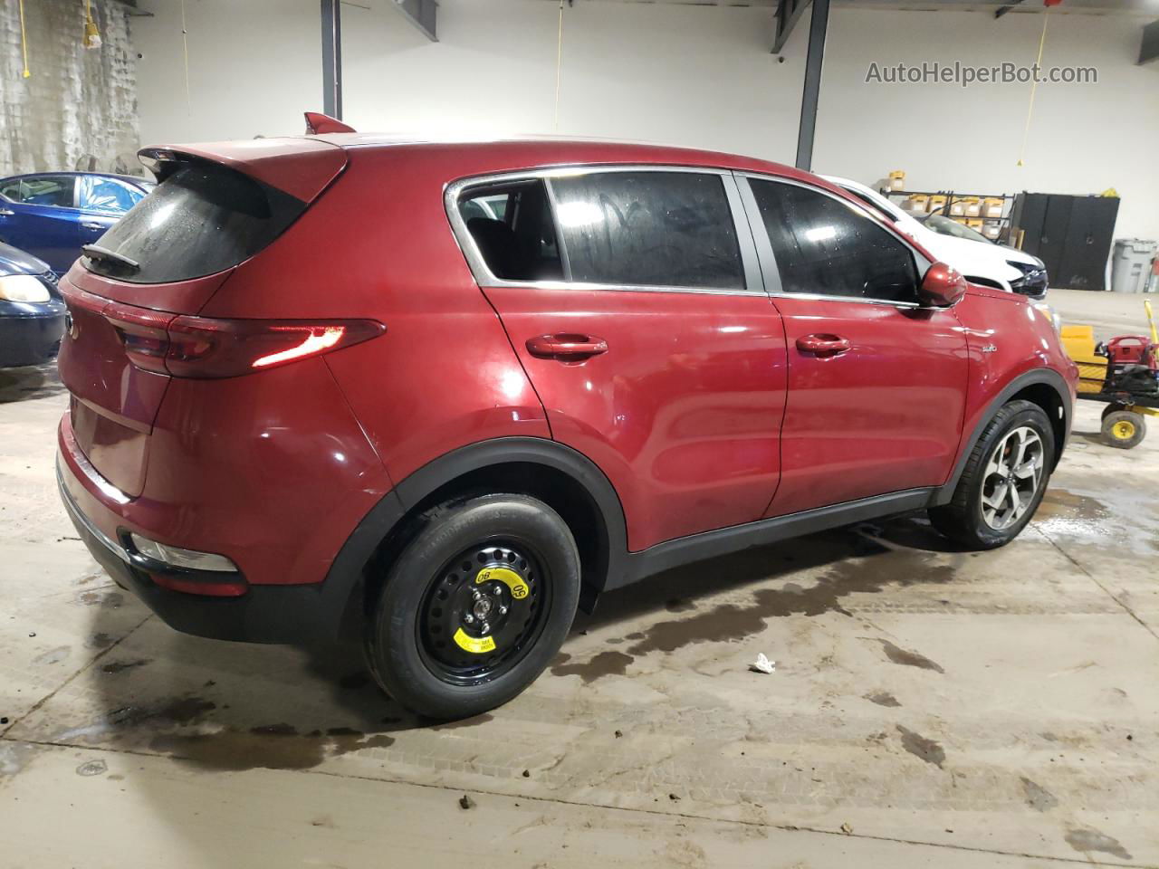 2020 Kia Sportage Lx Red vin: KNDPMCACXL7748957