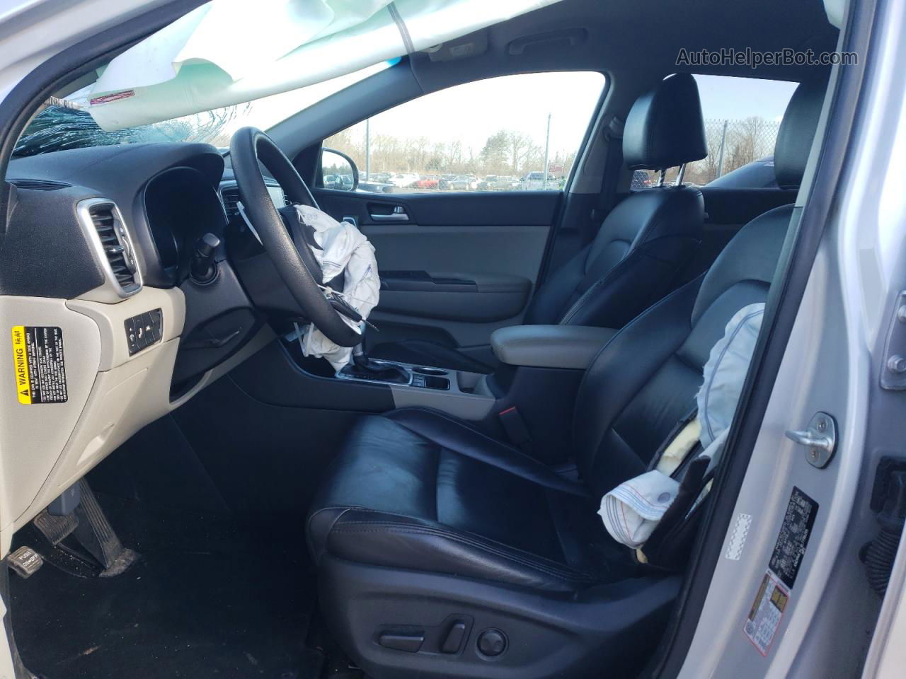 2020 Kia Sportage Lx Silver vin: KNDPMCACXL7796295