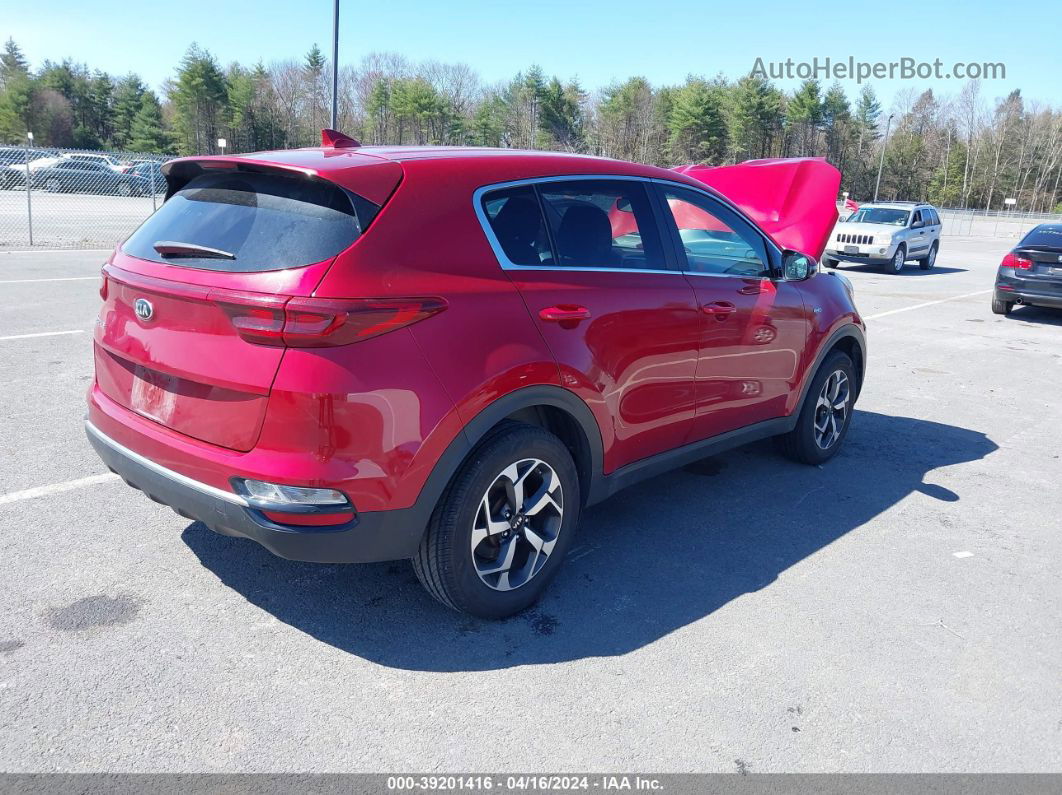 2020 Kia Sportage Lx Красный vin: KNDPMCACXL7804198