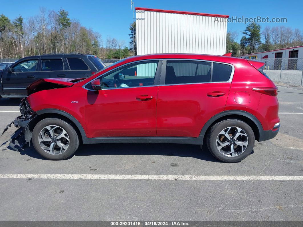 2020 Kia Sportage Lx Красный vin: KNDPMCACXL7804198