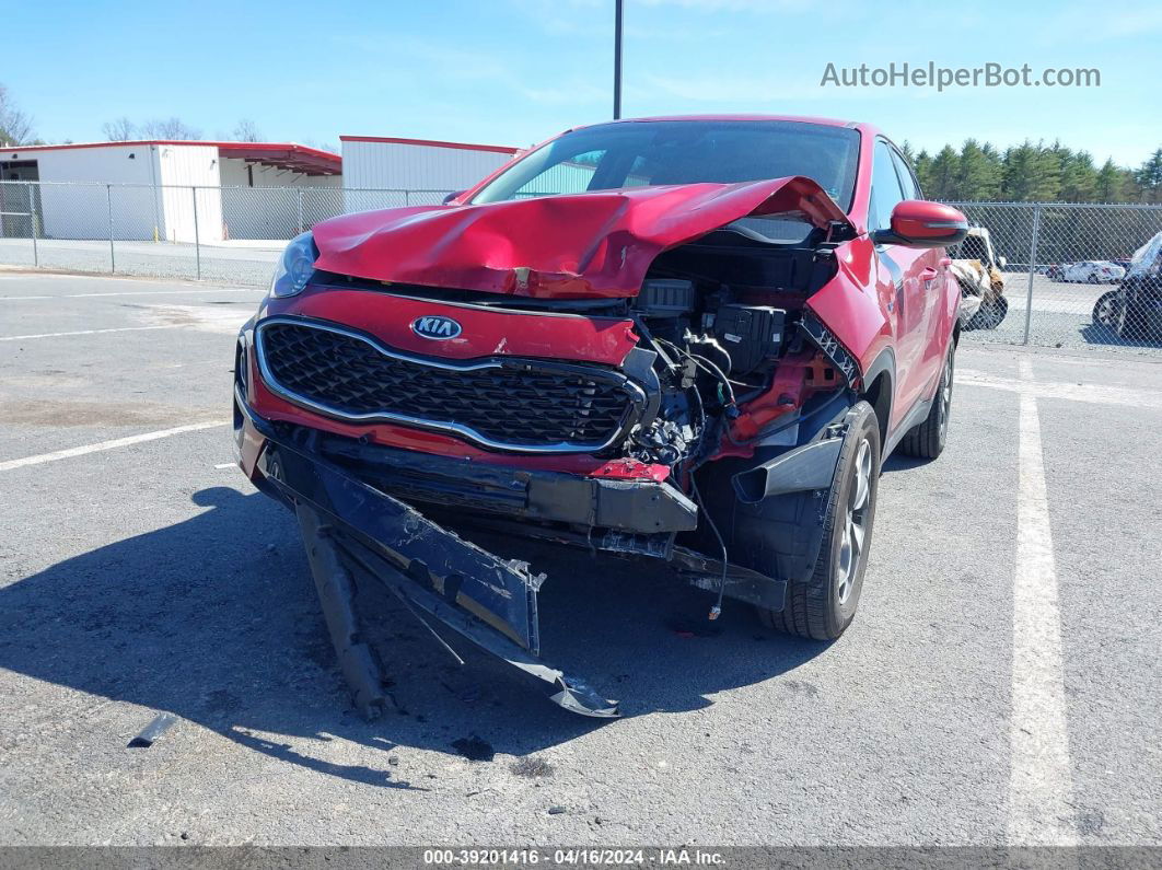 2020 Kia Sportage Lx Red vin: KNDPMCACXL7804198