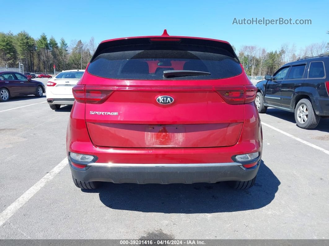 2020 Kia Sportage Lx Красный vin: KNDPMCACXL7804198