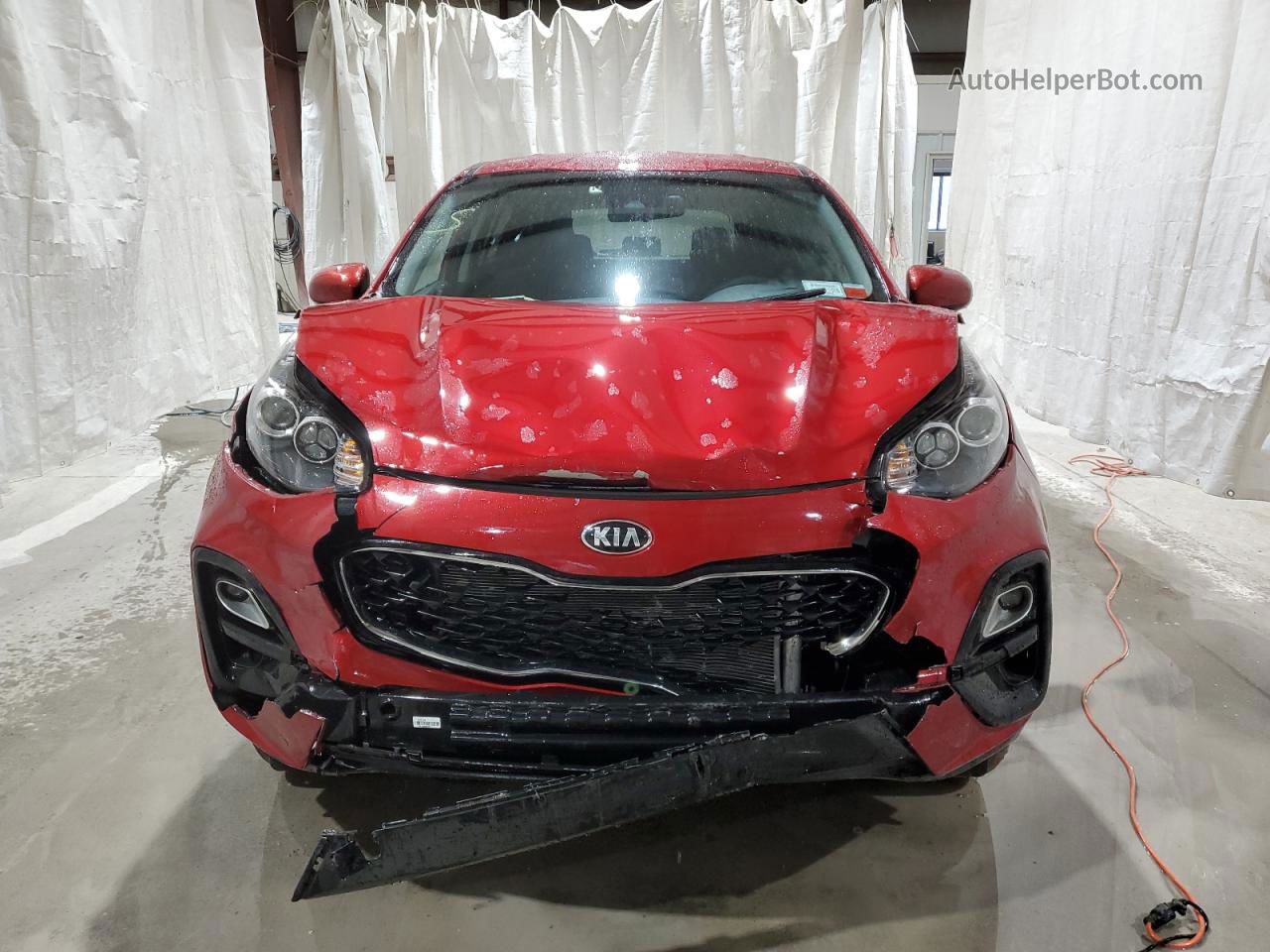 2020 Kia Sportage Lx Красный vin: KNDPMCACXL7811748