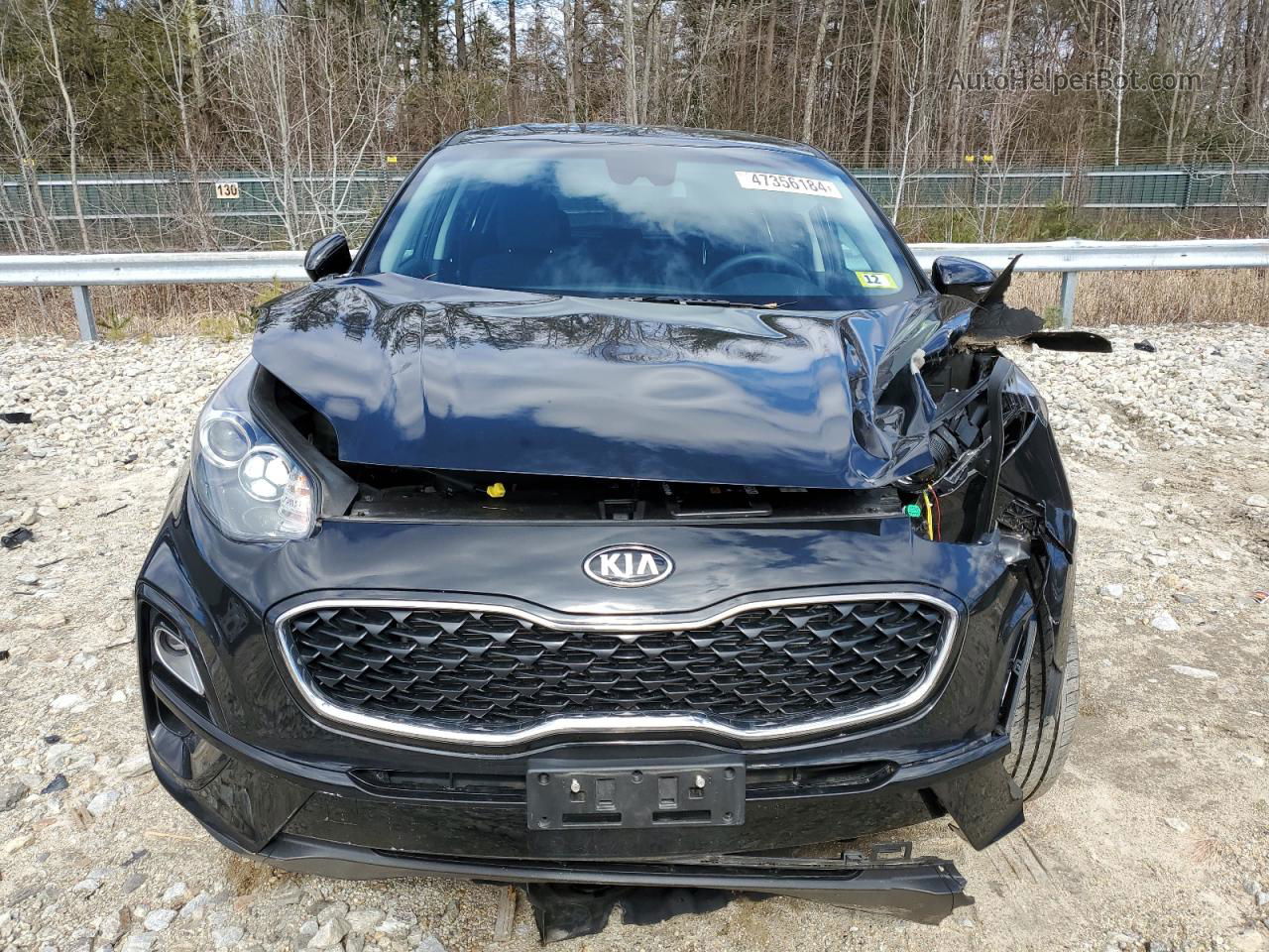 2020 Kia Sportage Lx Black vin: KNDPMCACXL7823463