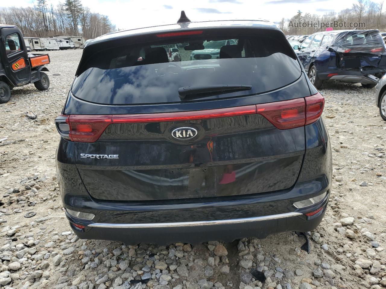 2020 Kia Sportage Lx Black vin: KNDPMCACXL7823463