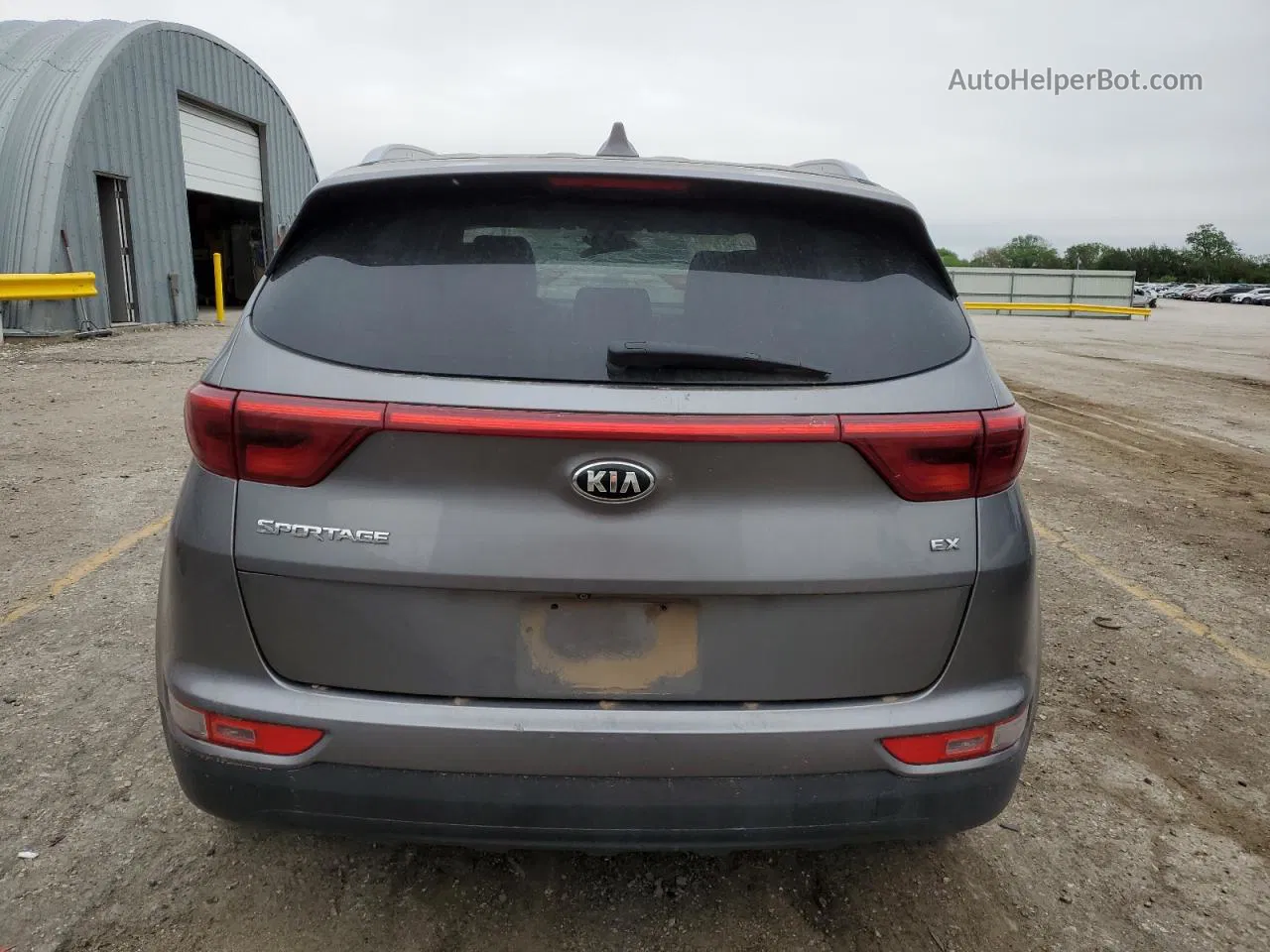 2017 Kia Sportage Ex Gray vin: KNDPN3AC0H7235978