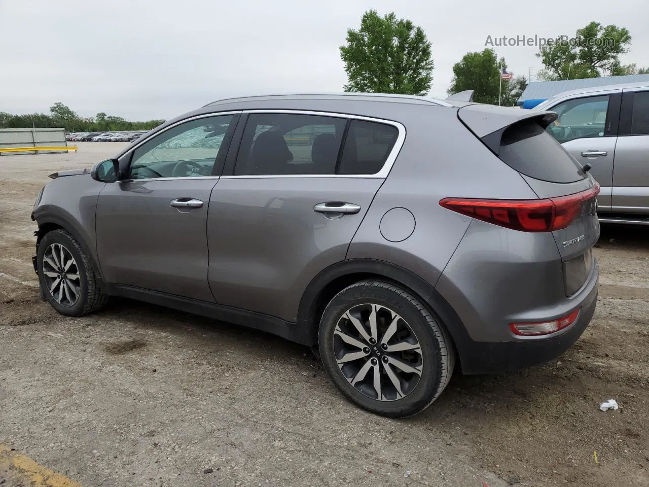 2017 Kia Sportage Ex Gray vin: KNDPN3AC0H7235978