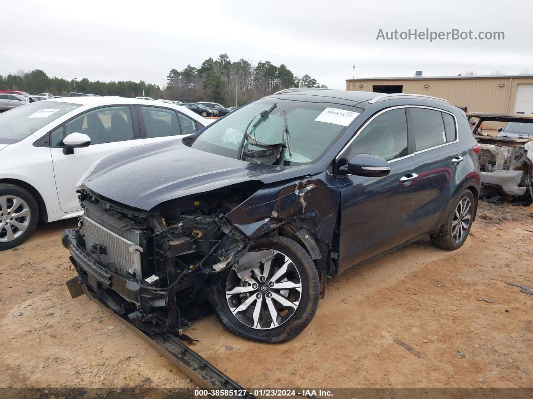 2017 Kia Sportage Ex Blue vin: KNDPN3AC0H7236497