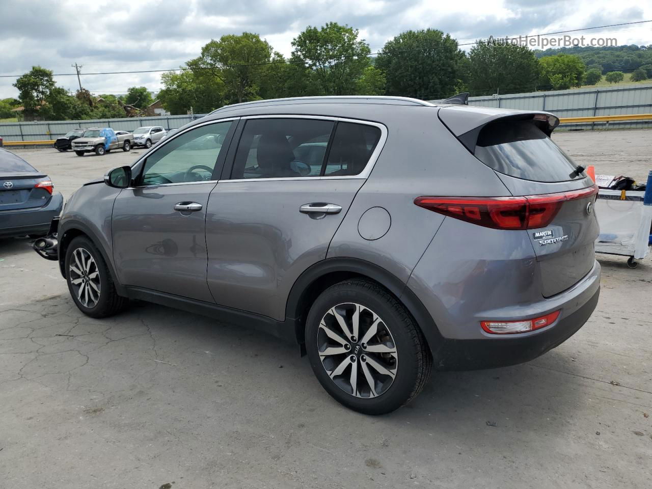 2017 Kia Sportage Ex Gray vin: KNDPN3AC0H7284694