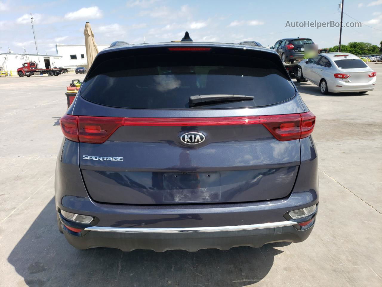 2020 Kia Sportage Ex Blue vin: KNDPN3AC1L7735334