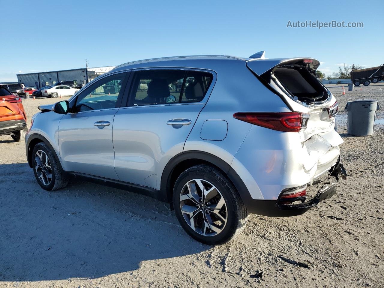 2020 Kia Sportage Ex Silver vin: KNDPN3AC1L7838446