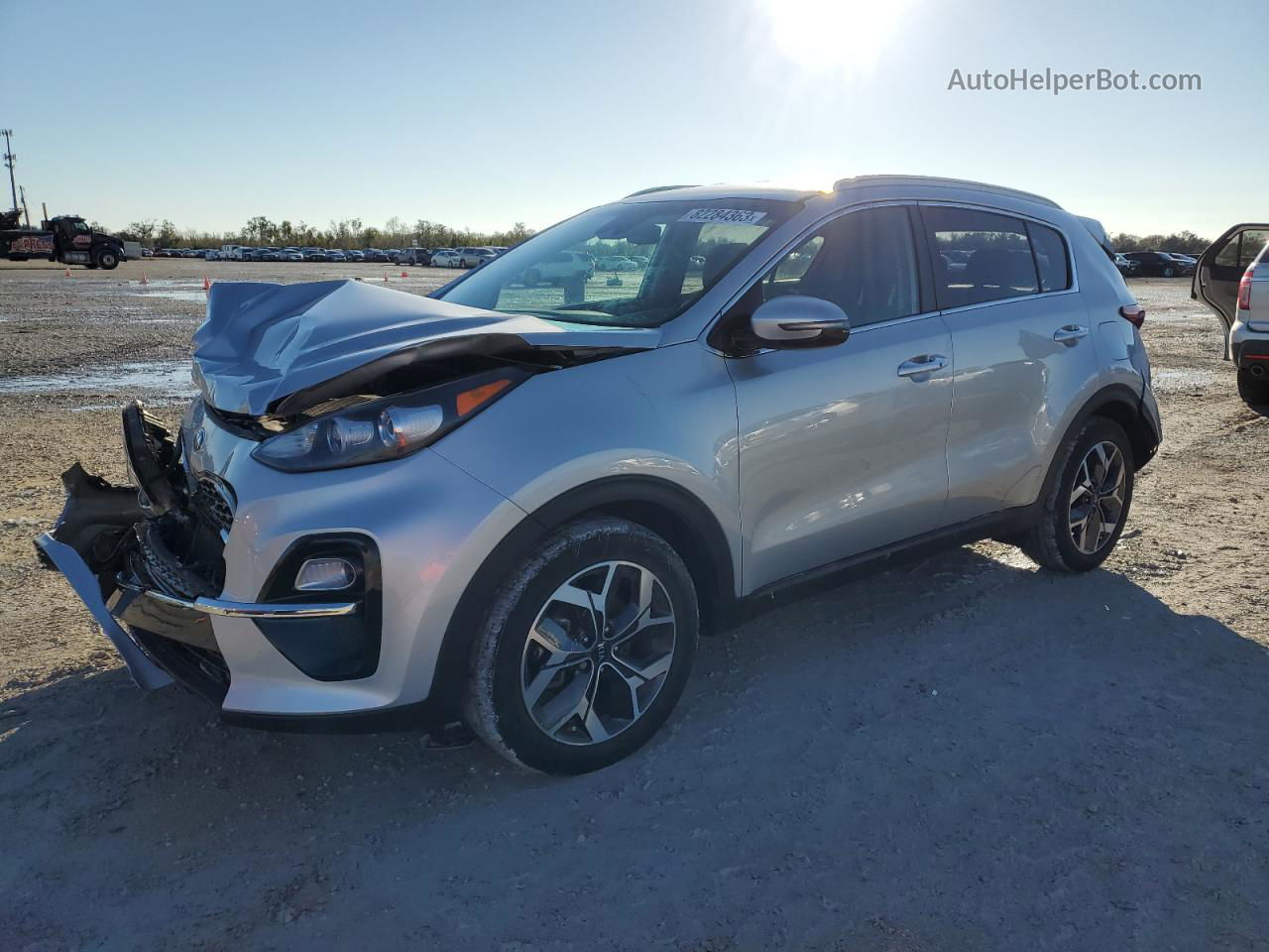 2020 Kia Sportage Ex Silver vin: KNDPN3AC1L7838446