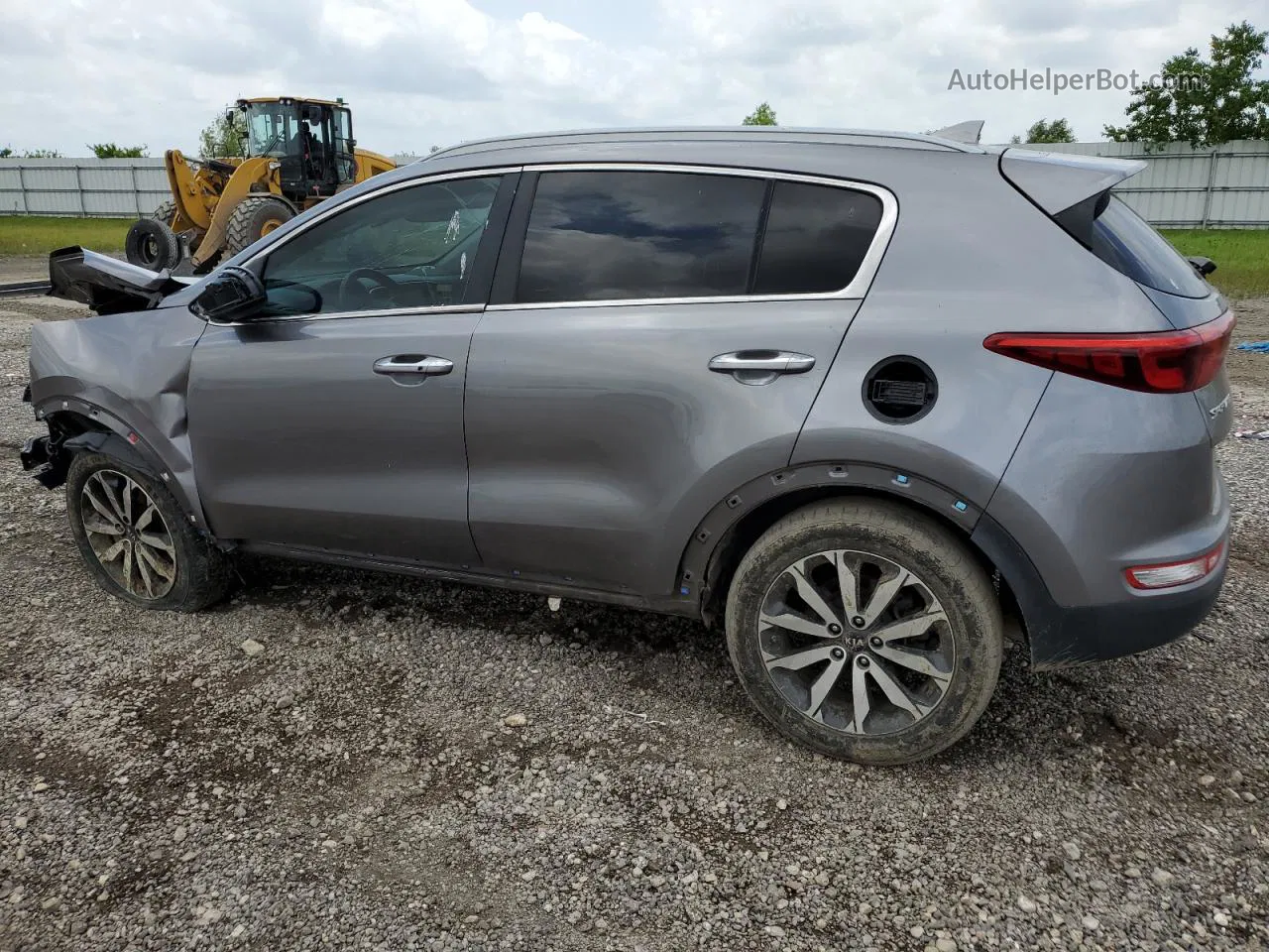 2017 Kia Sportage Ex Gray vin: KNDPN3AC2H7133419