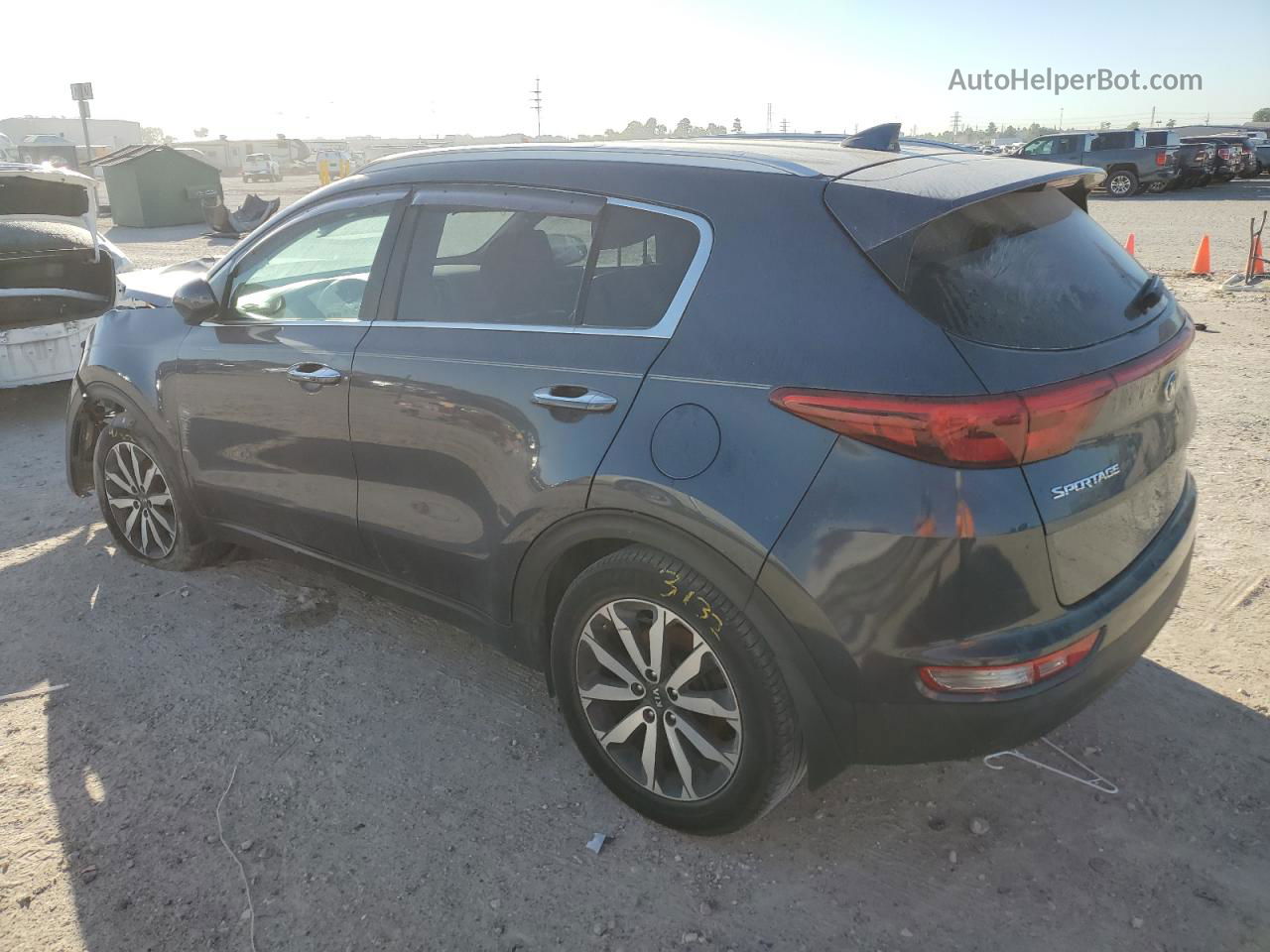 2017 Kia Sportage Ex Синий vin: KNDPN3AC2H7291498