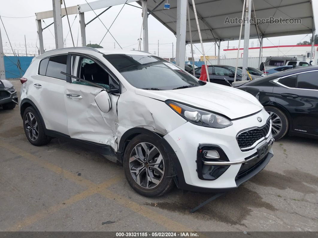 2020 Kia Sportage Ex White vin: KNDPN3AC2L7762008