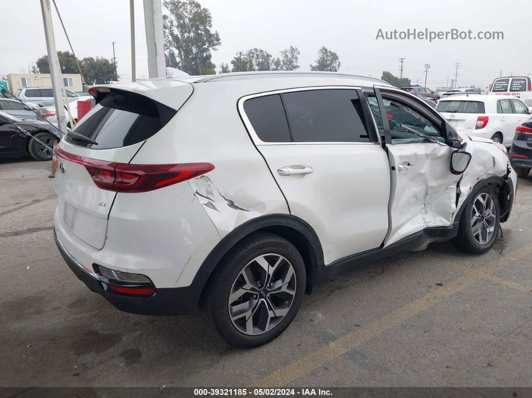 2020 Kia Sportage Ex White vin: KNDPN3AC2L7762008