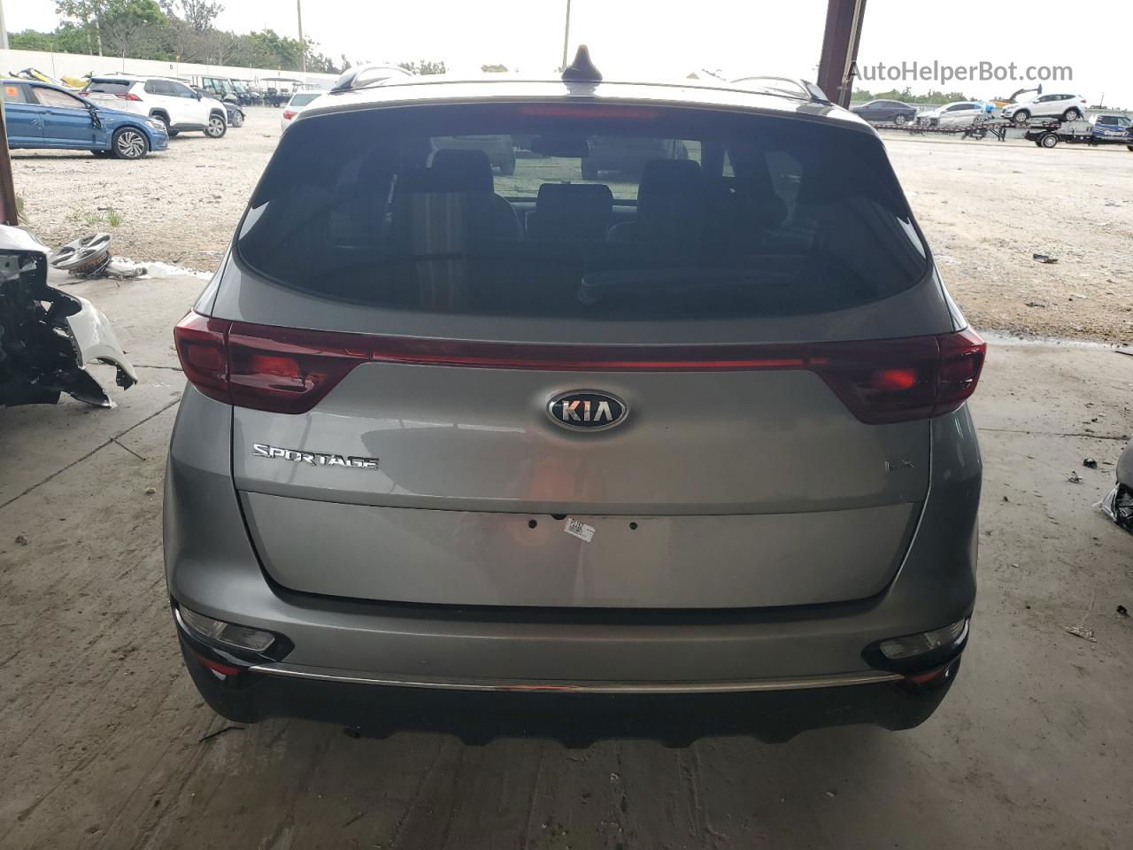 2020 Kia Sportage Ex Gray vin: KNDPN3AC2L7817072