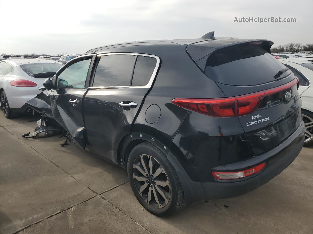 2017 Kia Sportage Ex Black vin: KNDPN3AC3H7048556