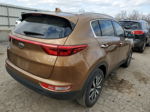 2017 Kia Sportage Ex Brown vin: KNDPN3AC3H7091844