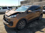 2017 Kia Sportage Ex Orange vin: KNDPN3AC3H7234582