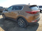 2017 Kia Sportage Ex Оранжевый vin: KNDPN3AC3H7234582