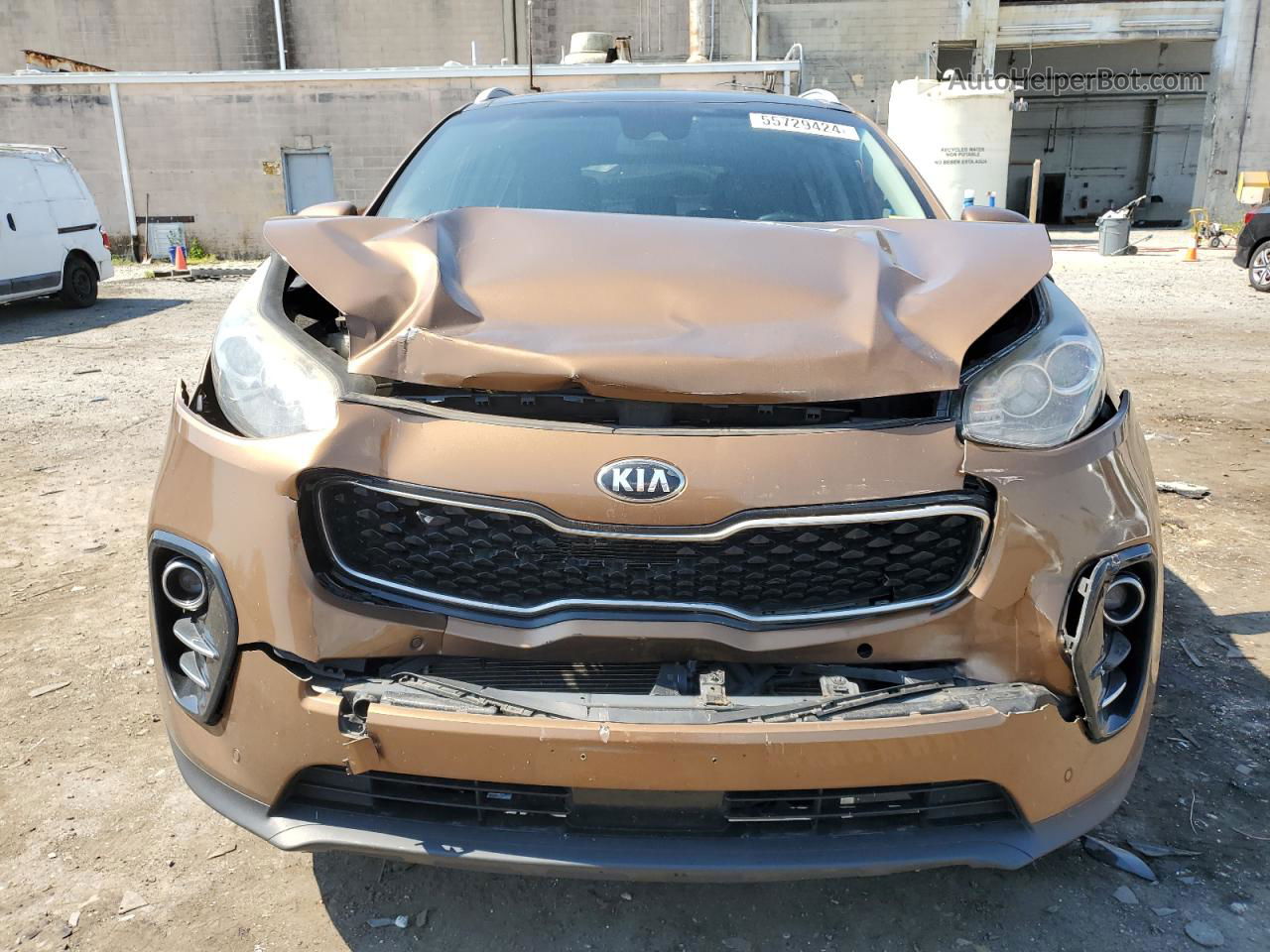 2017 Kia Sportage Ex Orange vin: KNDPN3AC3H7234582