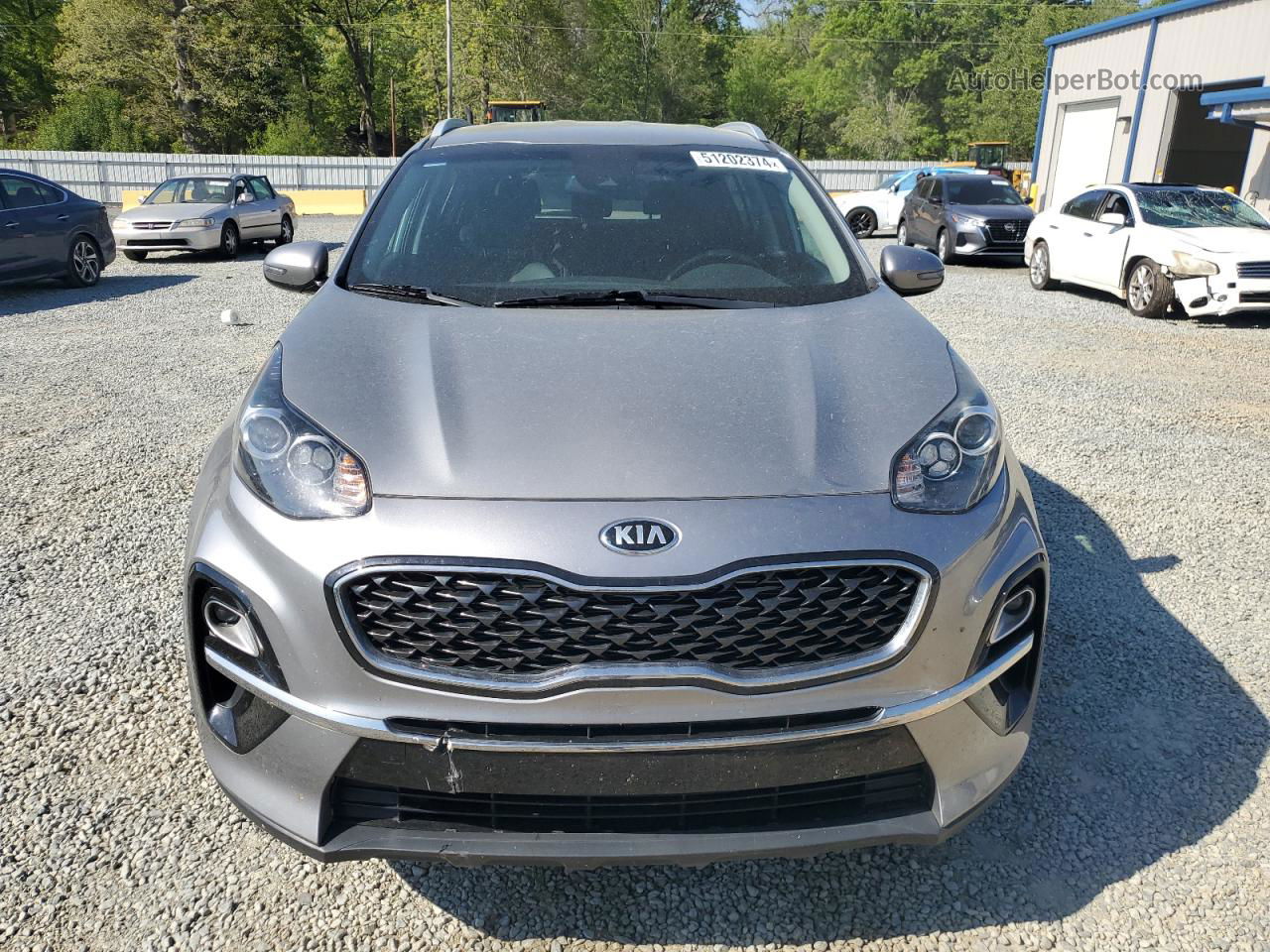 2020 Kia Sportage Ex Silver vin: KNDPN3AC3L7832096