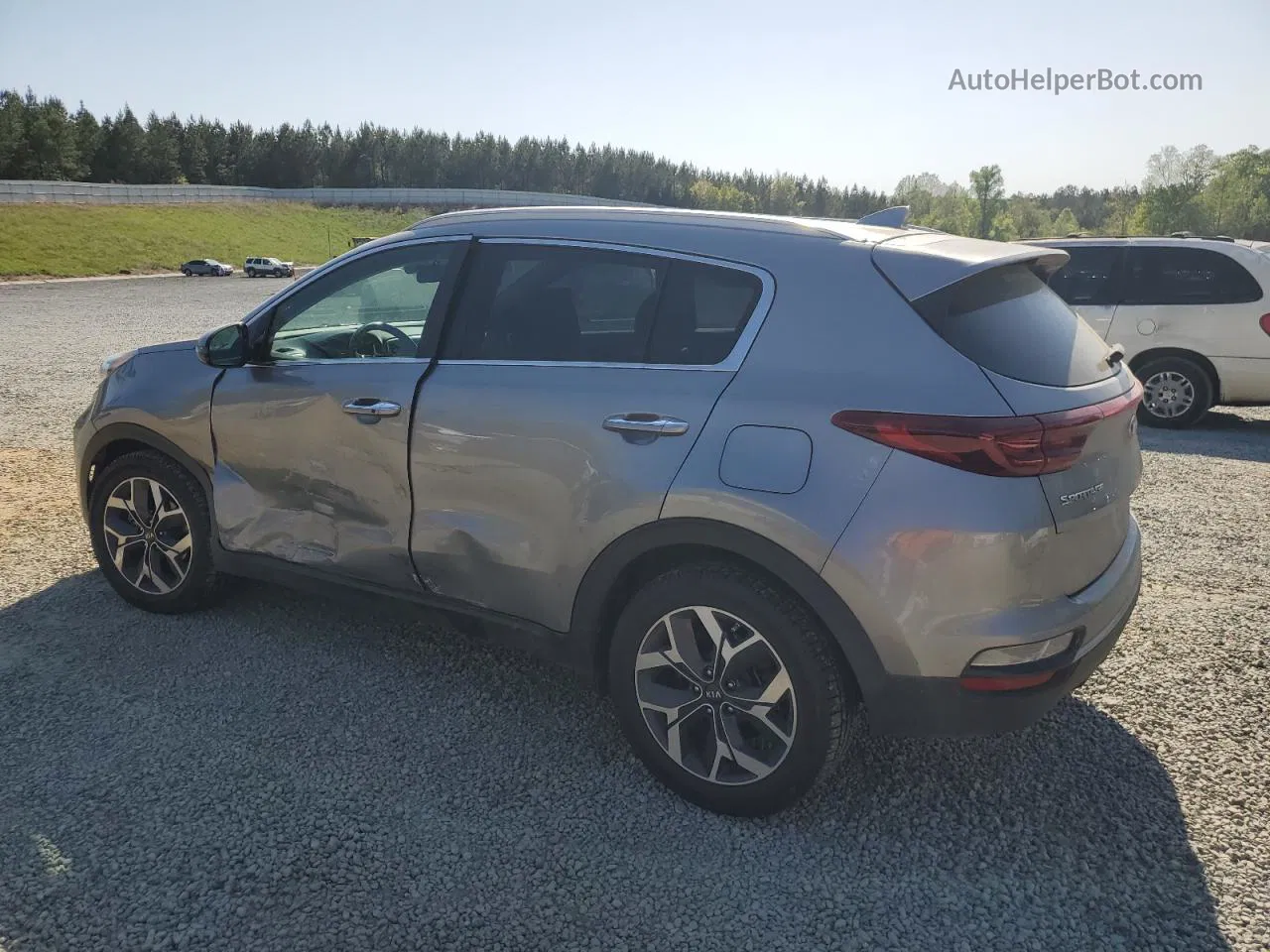 2020 Kia Sportage Ex Серебряный vin: KNDPN3AC3L7832096