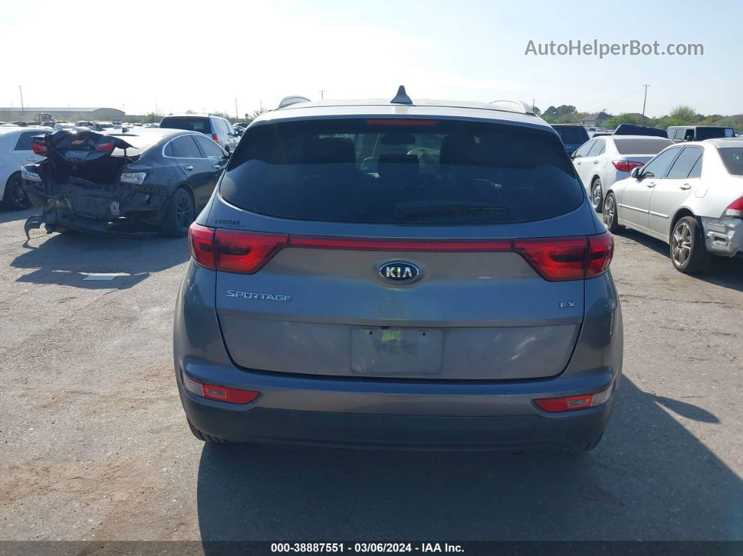 2017 Kia Sportage Ex Gray vin: KNDPN3AC4H7292409