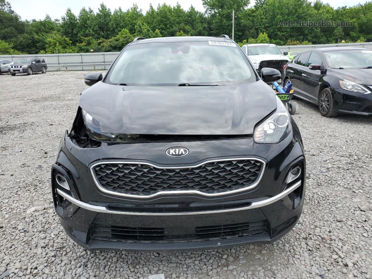 2020 Kia Sportage Ex Черный vin: KNDPN3AC4L7657017