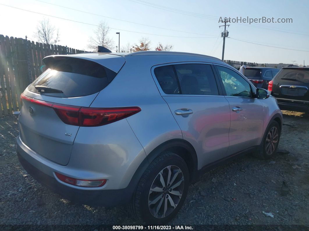 2017 Kia Sportage Ex Silver vin: KNDPN3AC5H7151994