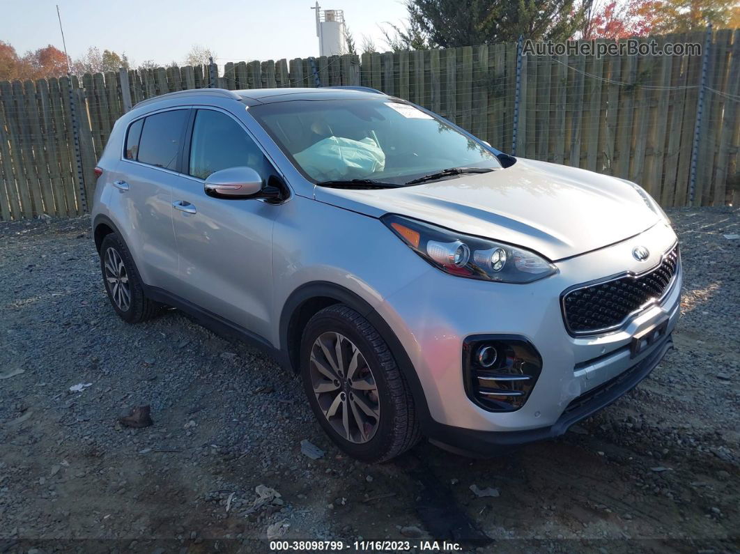 2017 Kia Sportage Ex Silver vin: KNDPN3AC5H7151994