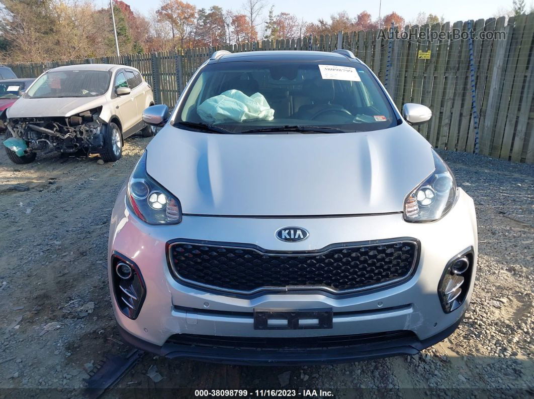 2017 Kia Sportage Ex Silver vin: KNDPN3AC5H7151994