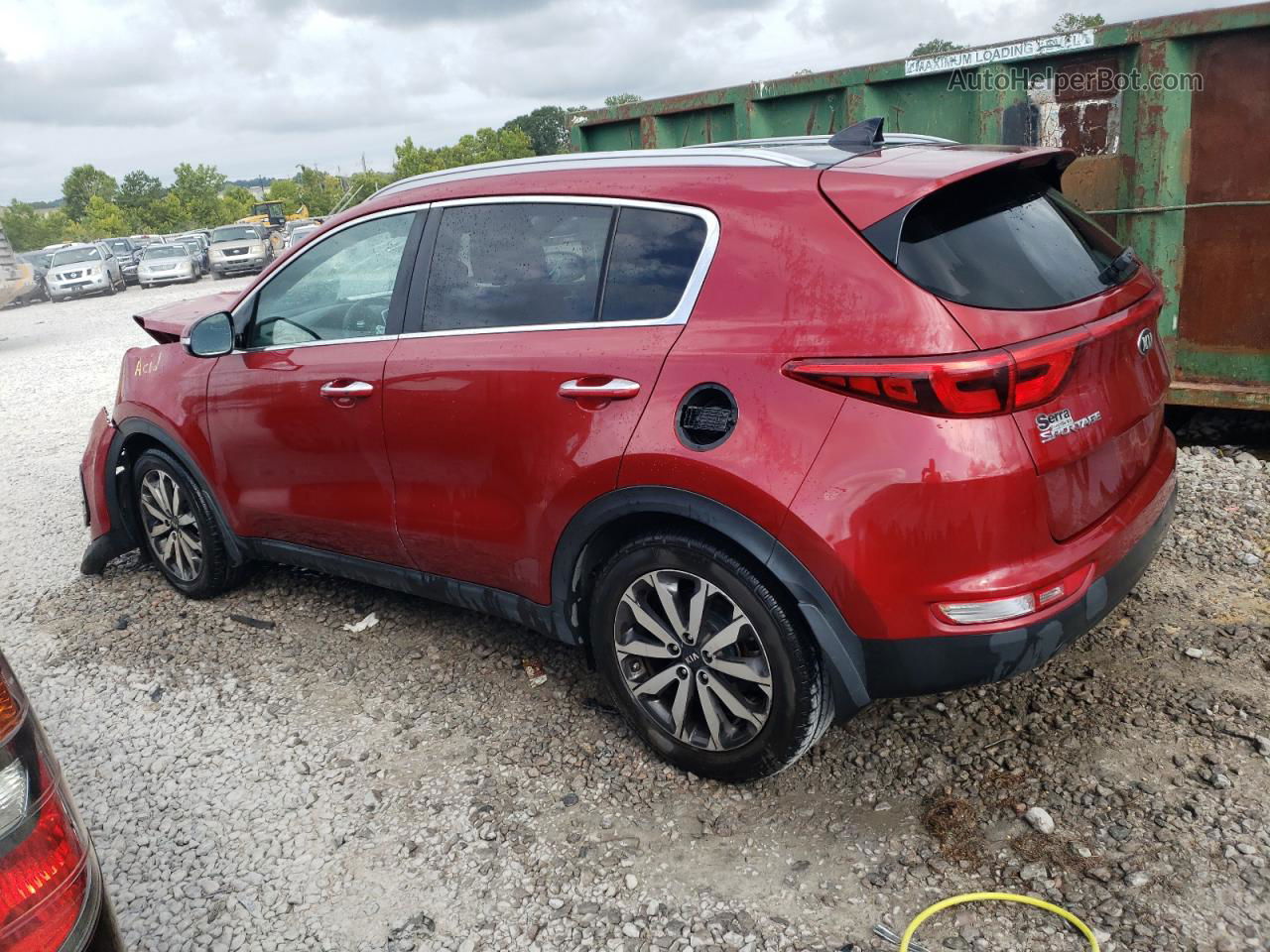 2017 Kia Sportage Ex Red vin: KNDPN3AC5H7160727