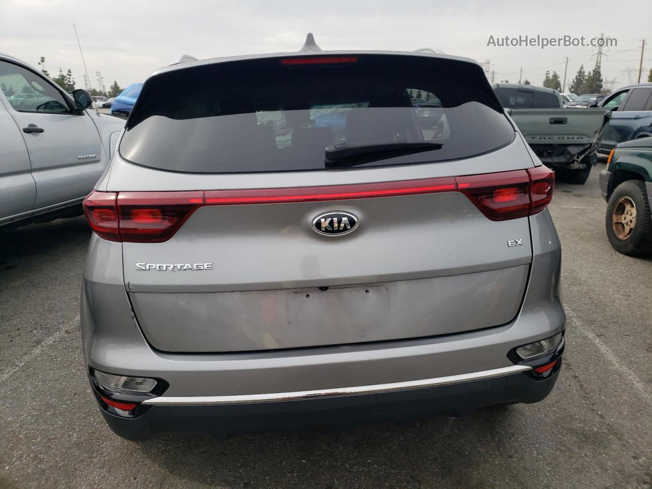 2020 Kia Sportage Ex Silver vin: KNDPN3AC5L7647483