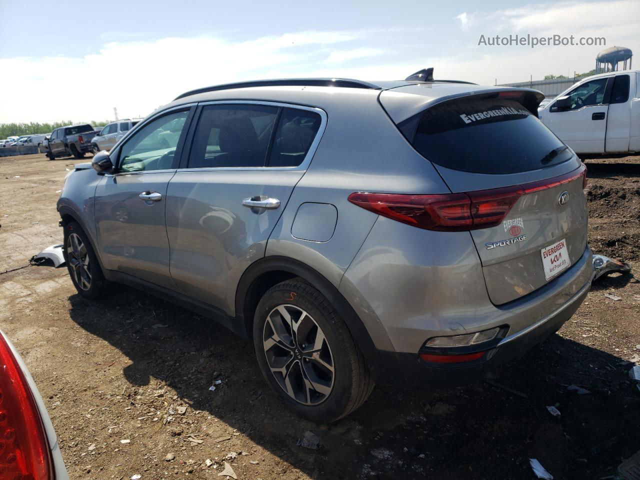 2020 Kia Sportage Ex Gray vin: KNDPN3AC6L7638324