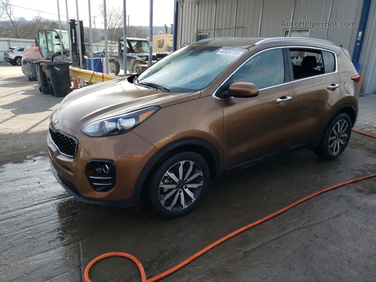 2017 Kia Sportage Ex Tan vin: KNDPN3AC7H7038726